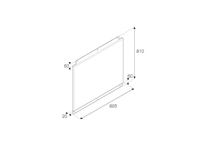 90 Achterwand | Bertazzoni