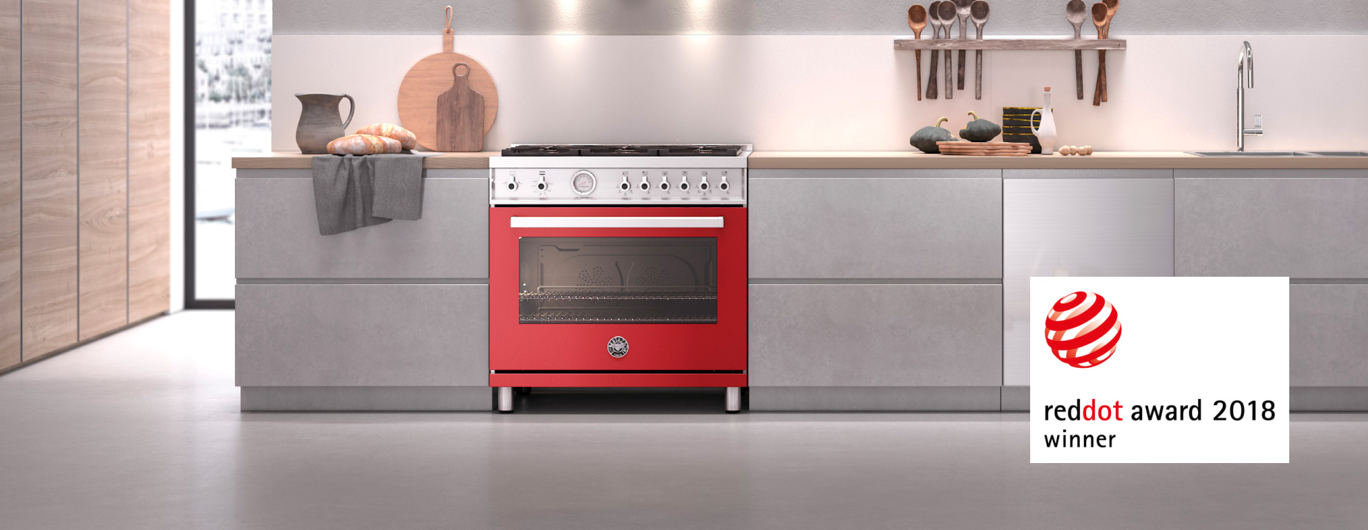 Red Dot Design Award 2018 - Bertazzoni